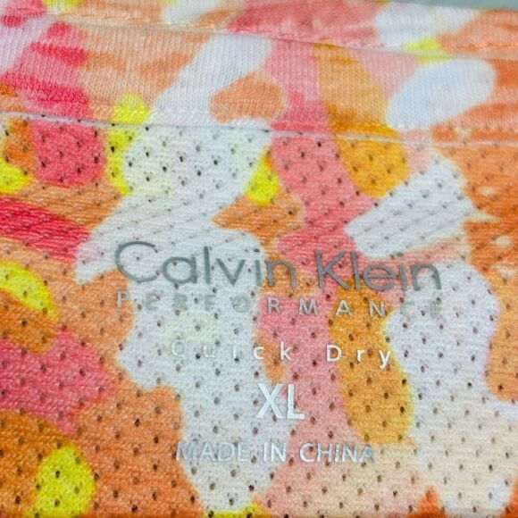 Calvin Klein Performance Quick Dry V-neck sleeveless lightweight top XL - Picture 6 of 8